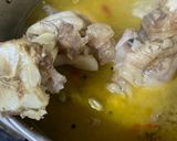 A picture of step 2 of Cow Foot Soup.
