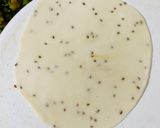 A picture of step 4 of Alu Matar Shingara.