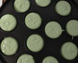 Foto langkah ke 3 dari resep Bolu pandan mini (pakai cetakan martabak mini).