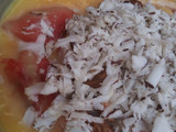 Fruits custard