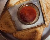 A picture of step 5 of Veg malai sandwich.