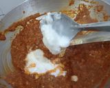 A picture of step 4 of Paneer tikka toast.
