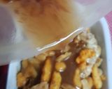 A picture of step 5 of Mix plate Chaat.