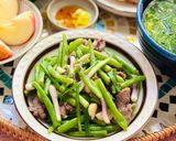 Hình bước làm 3 của món Thịt Bò Xào Đậu Ve