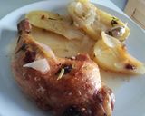 Foto del paso 4 de la receta: Pollo asado con patatas