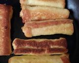 A picture of step 3 of French Toast Rollups.