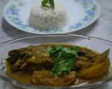 বেগুন আলু দিয়ে ট্যাংরা মাছের ঝোল (begun aloo diye tangra macher jhol recipe in Bengali) রেসিপির ধাপ 10 ছবি