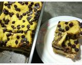 Foto langkah ke 12 dari resep Choco Jam Baked Bread Pudding.