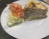 Foto del paso 6 de la receta: Torre de panqueques salada