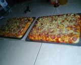 Foto langkah ke 8 dari resep Pizza super empuk! (tahan hingga 24 jam).