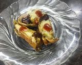 A picture of step 4 of Roti Pinwheel rolls.