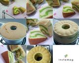 Foto langkah ke 3 dari resep Putih Telur in Zebra Cake.