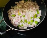 A picture of step 2 of Shahi Paneer.