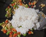 Foto langkah ke 2 dari resep Nasi Goreng Putih Petai.