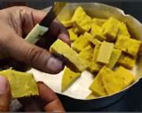 A picture of step 3 of Khaman ki sabzi.