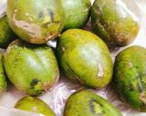 Hình bước làm 1 của món Cóc lắc muối tôm