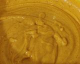 A picture of step 3 of Meethe dahi bare.