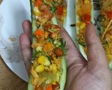 कुकुम्बर बोट भेल चाट (Cucumber Boat Bhel Chaat recipe in hindi) रेसिपी चरण 3 फोटो