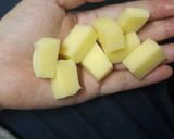 รูปขั้นตอนการทำที่ 4 ของ โคร็อกเกะเนื้อสับสอดไส้ชีส Beef Korokke stuff Mozzarella Cheese