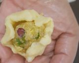 A picture of step 2 of Surti coconut Patties.