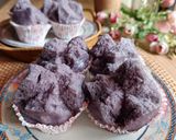 Foto langkah ke 15 dari resep Bolu Kukus Ubi Ungu.