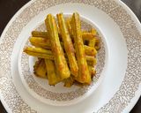 A picture of step 3 of Chuin Bhaja.
