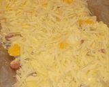 Brokkolis, tojásos, virslis csőben sült recept fázis 4 fotója