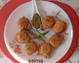 A picture of step 7 of Batata Vada.
