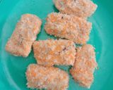 Foto langkah ke 2 dari resep Nugget Banana kurma crispy.