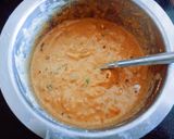 A picture of step 2 of Healthy nutritious whole wheat flour and makki flour vegetable pancake.