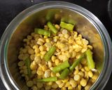 A picture of step 2 of Matar Dal Fritters.