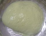Foto langkah ke 8 dari resep Pandan Charcoal Sourdough Bread (88% - Oven Tangkring).
