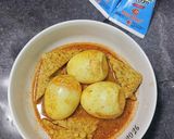 Foto langkah ke 4 dari resep Gulai tempe telur.