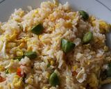 A picture of step 7 of Nasi Goreng Pete / Bitter Beans Fried Rice.