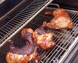A picture of step 6 of Grilled chicken laps.