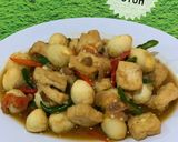 Foto langkah ke 4 dari resep Tauco Tahu Telur Puyuh.
