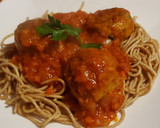 Foto del paso 7 de la receta: Albóndigas de lenteja en salsa al estilo de Grace