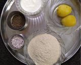 A picture of step 1 of Farali potli.