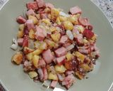 A picture of step 7 of SPAM Breakfast Skillet.