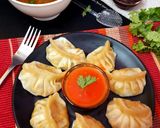 A picture of step 7 of Soya Momos.
