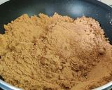 A picture of step 5 of Badam Ladoo.