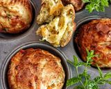 Φωτογραφία βήματος 4 της συνταγής Αλμυρά muffins με κολοκυθάκι, καρότο, βρώμη και σπόρους