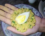 A picture of step 4 of Stuffed Egg Kabab.