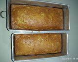 Foto langkah ke 3 dari resep Cake Pisang toping coklat no mixer (ekonomis, 1 telur).