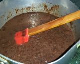 Foto langkah ke 3 dari resep Pudding Coklat Leci Susu Oreo (tanpa fla).