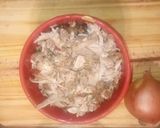 Foto del paso 1 de la receta: Fideos con pollo en salsa