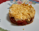 Foto del paso 6 de la receta: Huevos revueltos con fritada de pimientos y jamón
