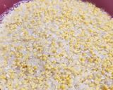 A picture of step 1 of Mung Dal khichadi.