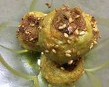 A picture of step 2 of Gujarati Bharva Sabzi.