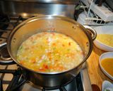 A picture of step 3 of Porotos Granados with Mazamorra #2, Vegan. Jon Style.